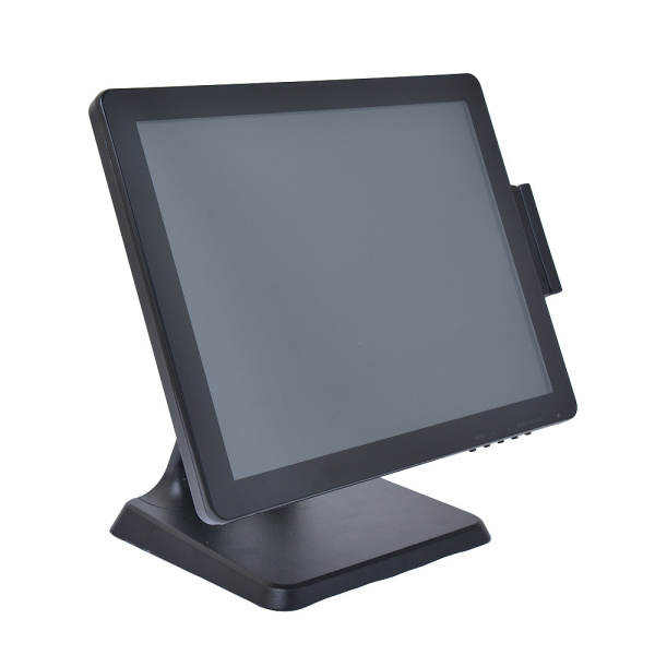 Сенсорный монитор POSCenter DTM-15 (15", P-CAP TOUCH, VGA, MSR, стенд металл)